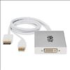 Tripp Lite P134-06N-DVI-DL video cable adapter 5.91" (0.15 m) DisplayPort DVI-D + USB Silver2