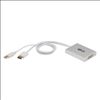 Tripp Lite P134-06N-DVI-DL video cable adapter 5.91" (0.15 m) DisplayPort DVI-D + USB Silver5