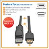 Tripp Lite P582-006-HD-V2A video cable adapter 70.9" (1.8 m) DISPLAYPORT HDMI Black7