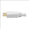 Tripp Lite P568-010-WH HDMI cable 118.1" (3 m) HDMI Type A (Standard) White5