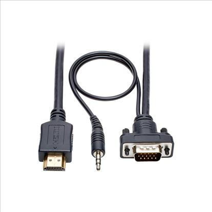 Tripp Lite P566-003-VGA-A video cable adapter 35.4" (0.9 m) HDMI HD15 + 3.5 mm Black1