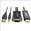 Tripp Lite P116-006-HDMI-A video cable adapter 70.9" (1.8 m) VGA (D-Sub) + 3.5mm + USB Type-A Black1