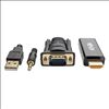 Tripp Lite P116-006-HDMI-A video cable adapter 70.9" (1.8 m) VGA (D-Sub) + 3.5mm + USB Type-A Black4