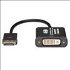 Tripp Lite P134-06N-DVI-V2 video cable adapter 5.91" (0.15 m) DisplayPort DVI-I Black2