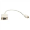 Tripp Lite P138-000-VGA video cable adapter 7.87" (0.2 m) mini-DVI VGA (D-Sub) White1