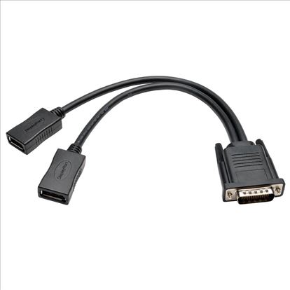 Tripp Lite P576-001-DP video cable adapter 11.8" (0.3 m) DMS-59 2 x DisplayPort Black1