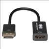 Tripp Lite P136-06N-UHD-V2 video cable adapter 5.91" (0.15 m) DisplayPort HDMI Black2