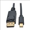 Tripp Lite P583-006-BK DisplayPort cable 70.9" (1.8 m) Mini DisplayPort Black1