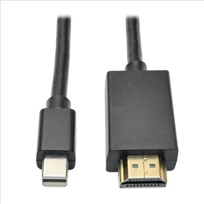 Tripp Lite P586-012-HDMI video cable adapter 144.1" (3.66 m) Mini DisplayPort Black1