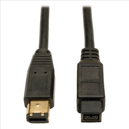 Tripp Lite F017-006 FireWire cable 70.9" (1.8 m) 9-p 6-p Black1