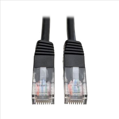 Tripp Lite N002-003-BK networking cable Black 35.8" (0.91 m) Cat5e U/UTP (UTP)1
