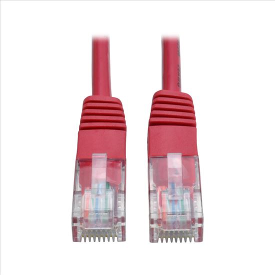 Tripp Lite N002-003-RD networking cable Red 35.4" (0.9 m) Cat5e U/UTP (UTP)1