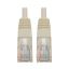 Tripp Lite N002-025-WH networking cable White 299.2" (7.6 m) Cat5e U/UTP (UTP)1