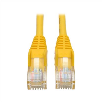 Tripp Lite N001-010-YW networking cable Yellow 120.1" (3.05 m) Cat5e U/UTP (UTP)1