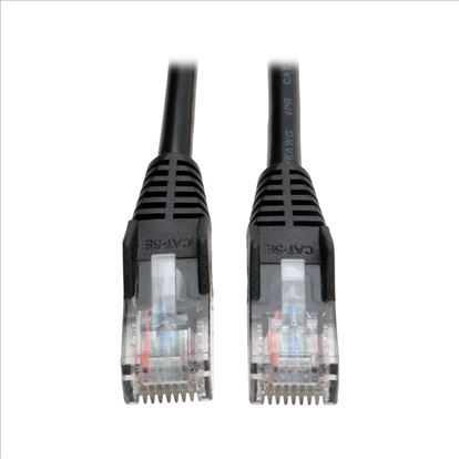 Tripp Lite N001-100-BK networking cable Black 1200" (30.5 m) Cat5e U/UTP (UTP)1