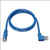 Tripp Lite N204-003-BL-RA networking cable Blue 35.8" (0.91 m) Cat63