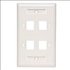 Tripp Lite N042-001-04-WH wall plate/switch cover White1