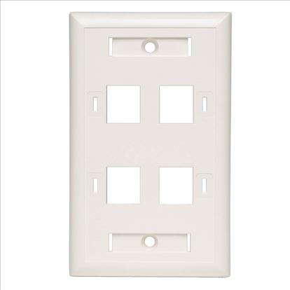 Tripp Lite N042-001-04-WH wall plate/switch cover White1