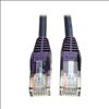 Tripp Lite Cat5e, 5 ft networking cable Purple 59.8" (1.52 m) U/UTP (UTP)1