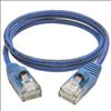 Tripp Lite N001-S02-BL networking cable Blue 23.6" (0.6 m) Cat5e U/UTP (UTP)2