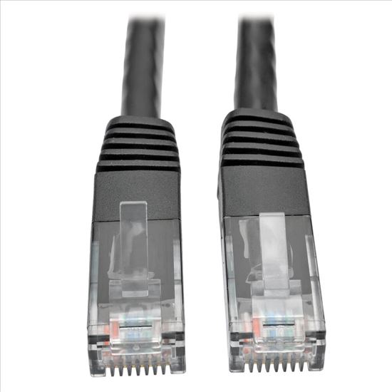 Tripp Lite CAT6, M/M, 2FT networking cable Black 24" (0.61 m) U/UTP (UTP)1