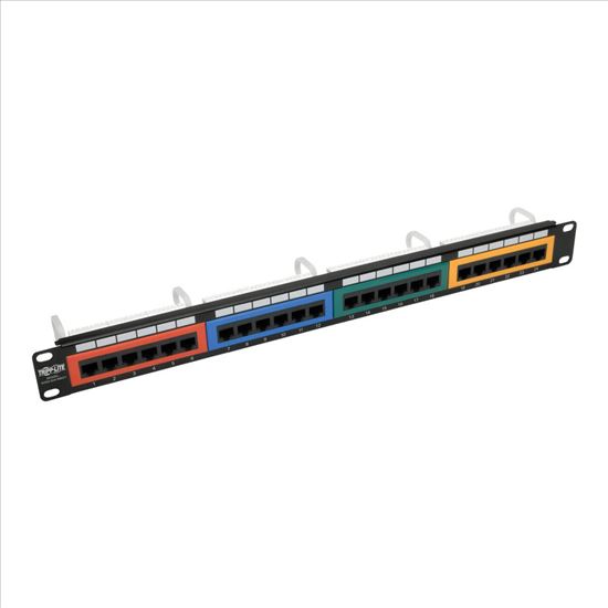 Tripp Lite N253-024-RBGY patch panel1