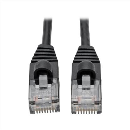 Tripp Lite N261-S01-BK networking cable Black 11.8" (0.3 m) Cat6a U/UTP (UTP)1