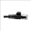 Tripp Lite N261-S01-BK networking cable Black 11.8" (0.3 m) Cat6a U/UTP (UTP)4