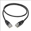 Tripp Lite N261-S02-BK networking cable Black 23.6" (0.6 m) Cat6a U/UTP (UTP)2