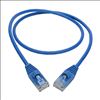 Tripp Lite N261-S02-BL networking cable Blue 23.6" (0.6 m) Cat6a U/UTP (UTP)2