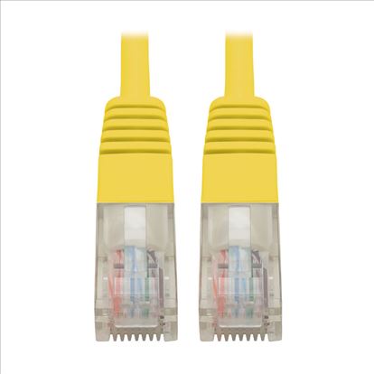 Tripp Lite N002-002-YW networking cable Yellow 24" (0.61 m) Cat5e U/UTP (UTP)1