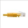 Tripp Lite N002-002-YW networking cable Yellow 24" (0.61 m) Cat5e U/UTP (UTP)4