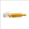 Tripp Lite N002-002-YW networking cable Yellow 24" (0.61 m) Cat5e U/UTP (UTP)5