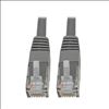 Tripp Lite N200-001-GY networking cable Gray 12.2" (0.31 m) Cat6 U/UTP (UTP)1