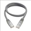 Tripp Lite N200-003-GY networking cable Gray 35.8" (0.91 m) Cat6 U/UTP (UTP)3