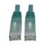 Picture of Tripp Lite N200-012-GN networking cable Green 144.1" (3.66 m) Cat6 U/UTP (UTP)