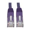 Picture of Tripp Lite N200-050-PU networking cable Purple 600" (15.2 m) Cat6 U/UTP (UTP)