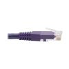 Picture of Tripp Lite N200-050-PU networking cable Purple 600" (15.2 m) Cat6 U/UTP (UTP)