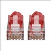 Tripp Lite N201-06N-RD networking cable Red 5.91" (0.15 m) Cat6 U/UTP (UTP)3