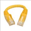 Tripp Lite N201-06N-YW networking cable Yellow 5.91" (0.15 m) Cat6 U/UTP (UTP)2