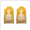 Tripp Lite N201-06N-YW networking cable Yellow 5.91" (0.15 m) Cat6 U/UTP (UTP)3