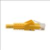 Tripp Lite N201-06N-YW networking cable Yellow 5.91" (0.15 m) Cat6 U/UTP (UTP)4