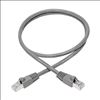 Tripp Lite N262-003-GY networking cable Gray 35.4" (0.9 m) Cat6a S/UTP (STP)2