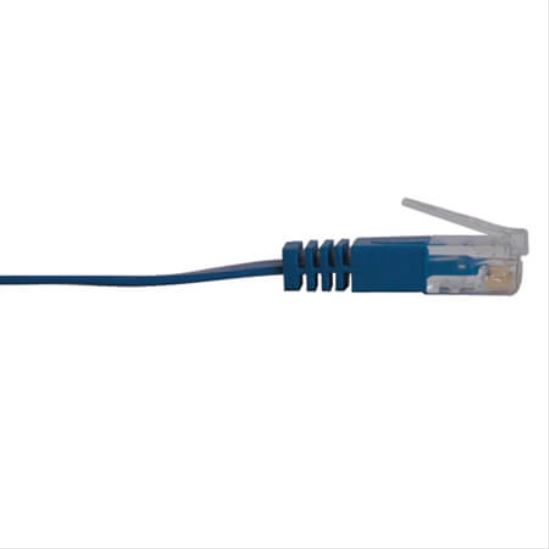 Tripp Lite N201-025-BL-FL networking cable Blue 300" (7.62 m) Cat6/6e/6a1