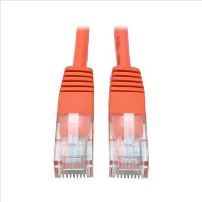 Tripp Lite N002-014-OR networking cable Orange 168.1" (4.27 m) Cat5e U/UTP (UTP)1