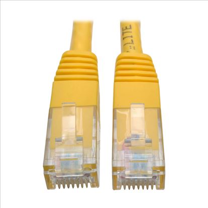 Tripp Lite N200-001-YW networking cable Yellow 12.2" (0.31 m) Cat6 U/UTP (UTP)1