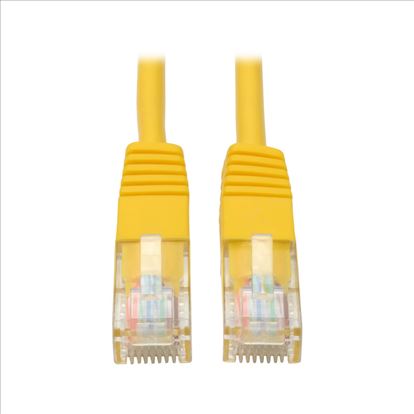 Tripp Lite N002-005-YW networking cable Yellow 59.8" (1.52 m) Cat5e U/UTP (UTP)1