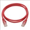 Tripp Lite N201-004-RD networking cable Red 47.2" (1.2 m) U/UTP (UTP)5