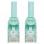 Tripp Lite N261-007-AQ networking cable Turquoise 83.9" (2.13 m) Cat6a1