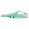 Tripp Lite N261-007-AQ networking cable Turquoise 83.9" (2.13 m) Cat6a4